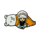 One Piece Lapel Pins of many characters from the Anime!