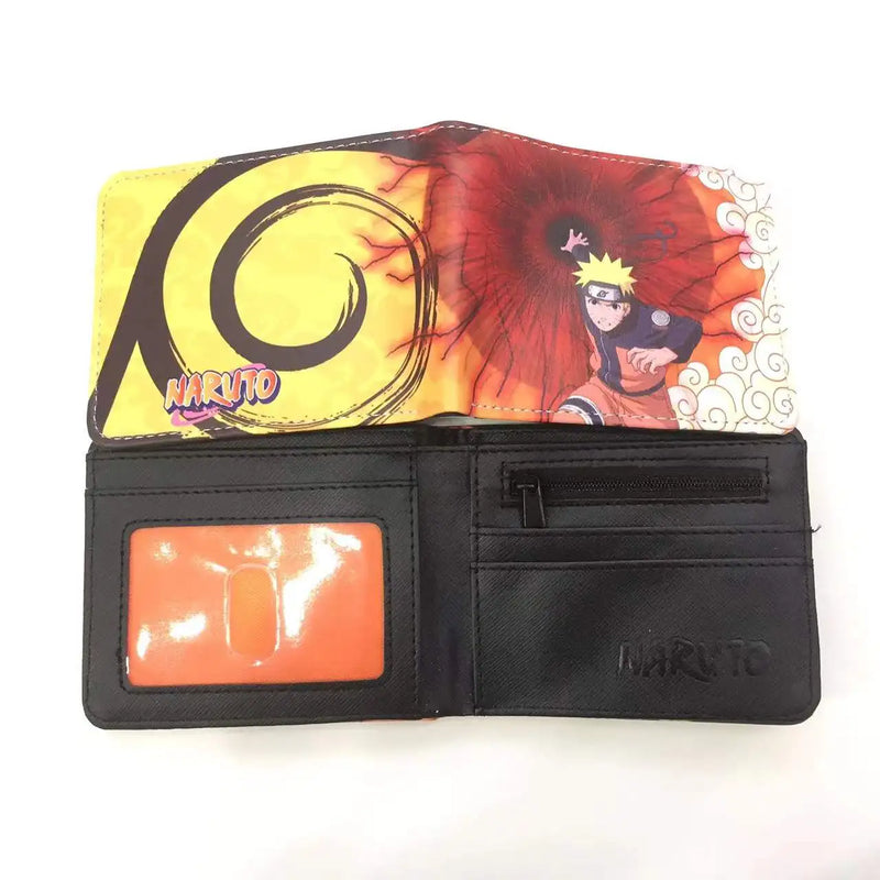 NARUTO Folding Wallet in multiple prints