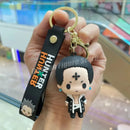 HUNTER X HUNTER Action Figure Keychain - Featuring Killua, GON, Hisoka, Chrollo, Kurapika 7cm