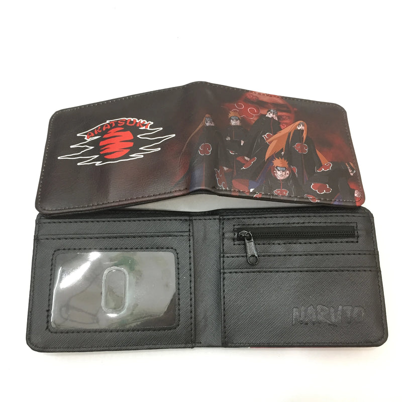 NARUTO Folding Wallet in multiple prints