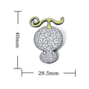 ONE PIECE Devil Fruit Lapel Pins for Backpack Enamel Pin Men Brooches on Clothes Bags Briefcase Badges Accessories