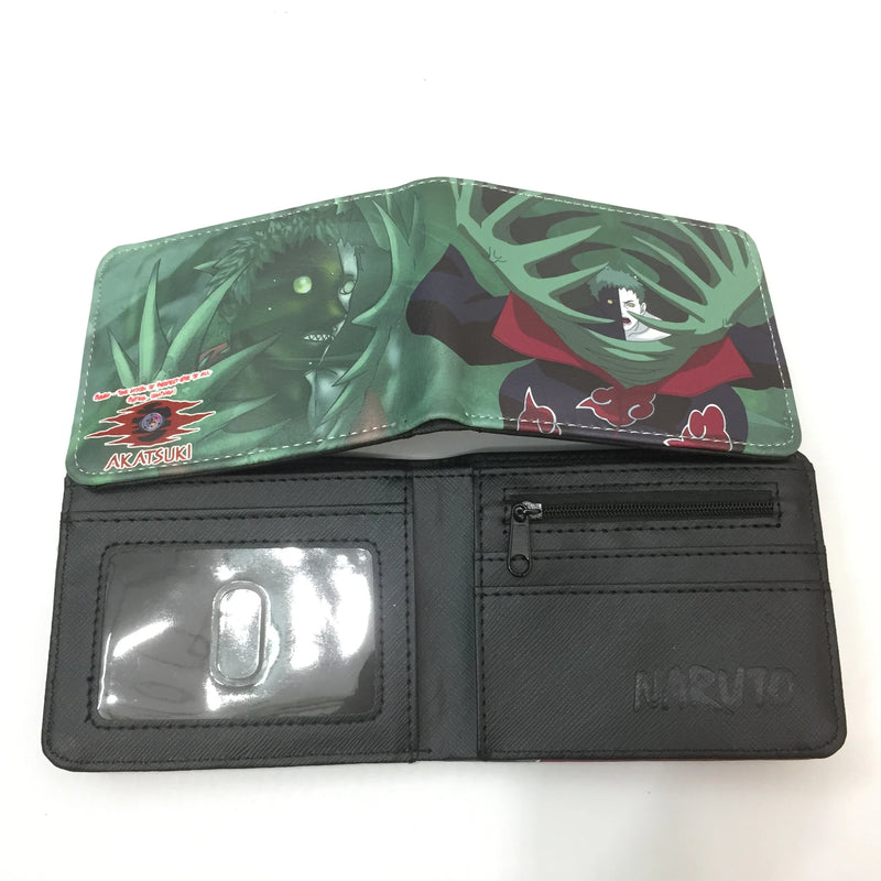 NARUTO Folding Wallet in multiple prints