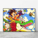 Canvas Wall Art - Dragon Ball Super Characters