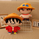 Once Piece -  Luffy, Zoro, Ace Plush