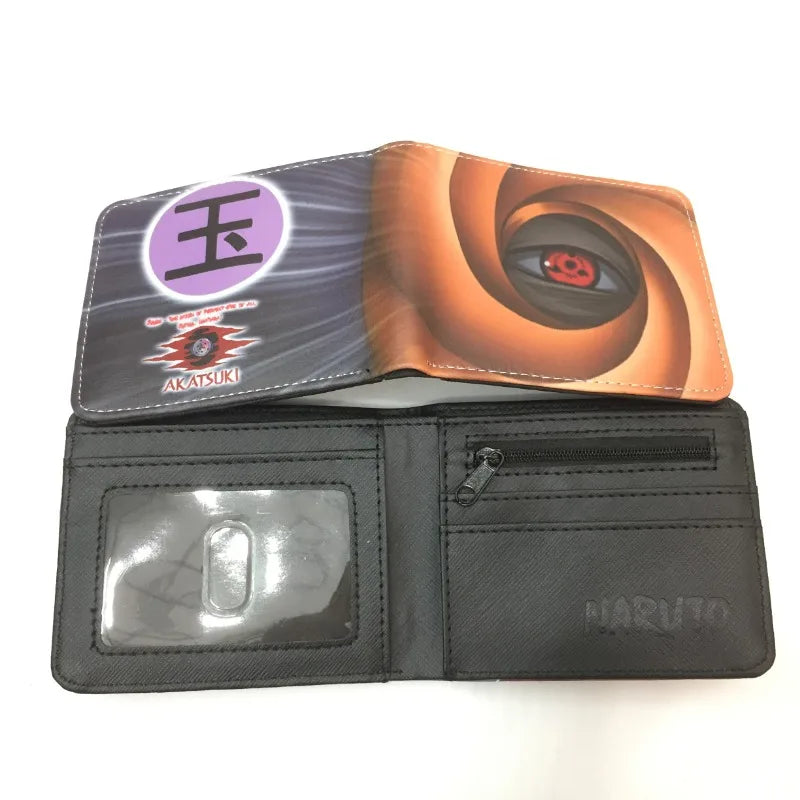 NARUTO Folding Wallet in multiple prints