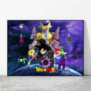 Canvas Wall Art - Dragon Ball Super Characters