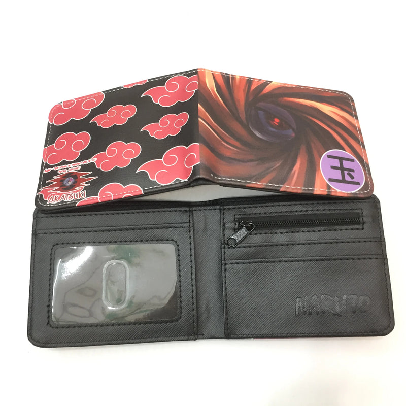 NARUTO Folding Wallet in multiple prints