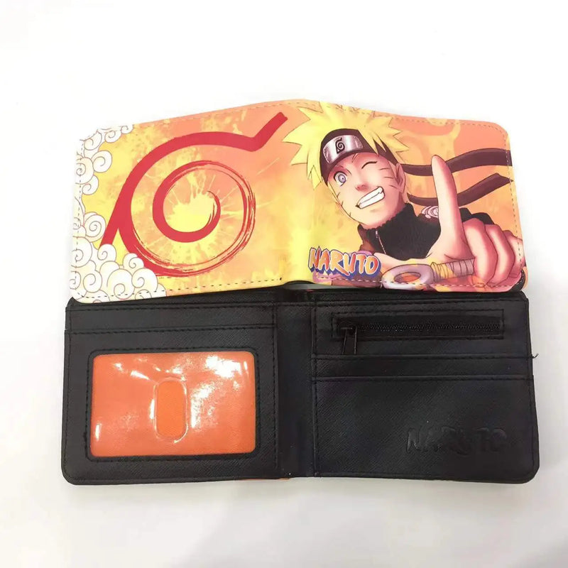 NARUTO Folding Wallet in multiple prints