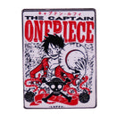 One Piece Lapel Pins of many characters from the Anime!