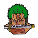 One Piece Lapel Pins of many characters from the Anime!