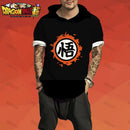 Dragon Ball Z Short Sleeve Hooded T Shirt for Men
