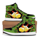 Dragon Ball  Super High-Top Sneakers showing popular characters