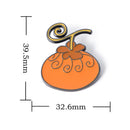 ONE PIECE Devil Fruit Lapel Pins for Backpack Enamel Pin Men Brooches on Clothes Bags Briefcase Badges Accessories