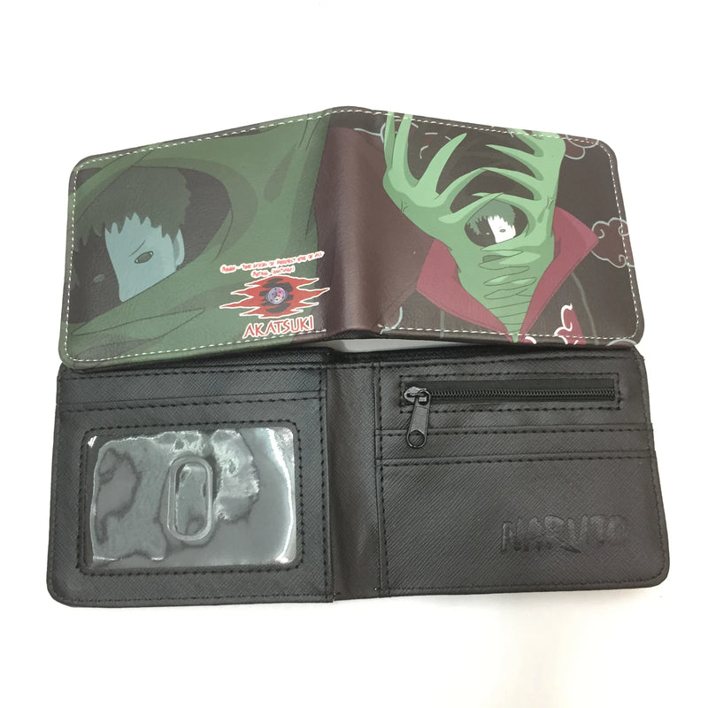 NARUTO Folding Wallet in multiple prints