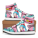 Dragon Ball  Super High-Top Sneakers showing popular characters