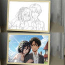 Attack on Titan LED picture - USB plug-in