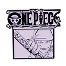 One Piece Lapel Pins of many characters from the Anime!