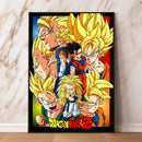 Canvas Wall Art - Dragon Ball Super Characters