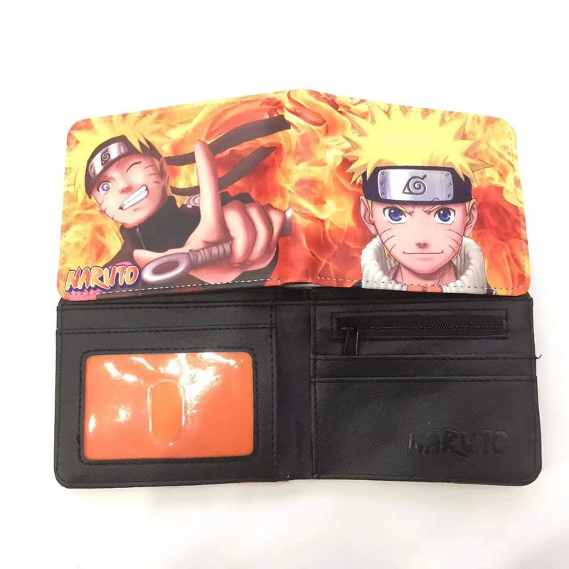 NARUTO Folding Wallet in multiple prints