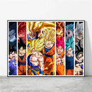 Canvas Wall Art - Dragon Ball Super Characters