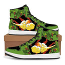 Dragon Ball  Super High-Top Sneakers showing popular characters