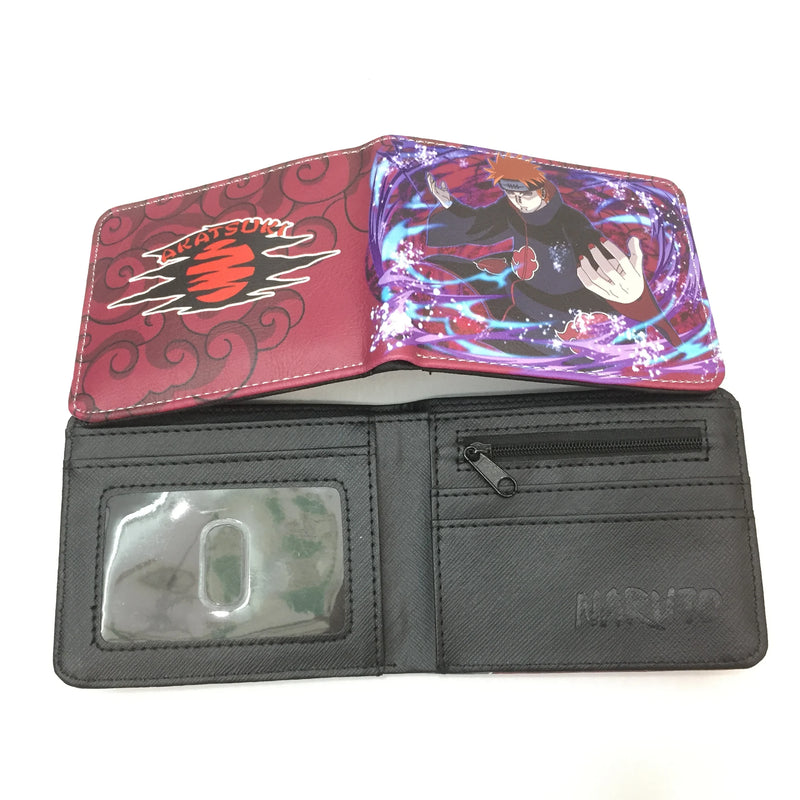 NARUTO Folding Wallet in multiple prints