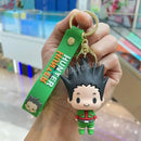 HUNTER X HUNTER Action Figure Keychain - Featuring Killua, GON, Hisoka, Chrollo, Kurapika 7cm