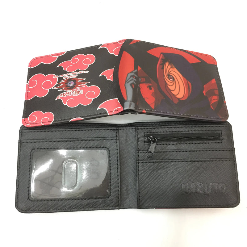 NARUTO Folding Wallet in multiple prints