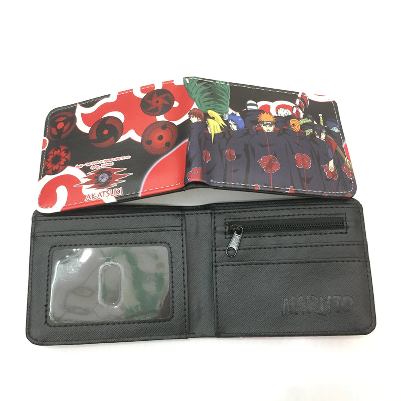 NARUTO Folding Wallet in multiple prints