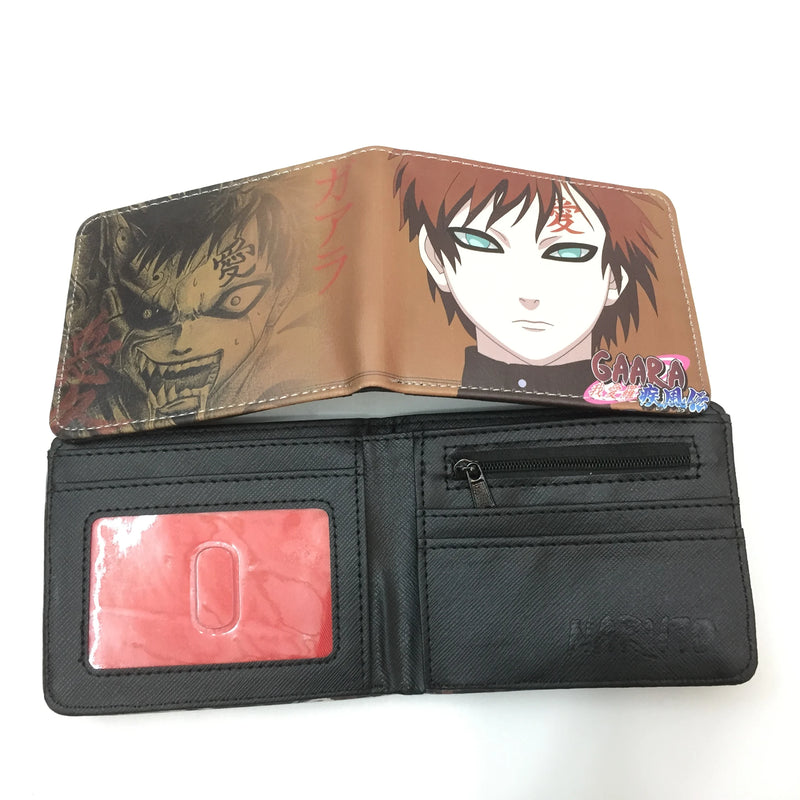 NARUTO Folding Wallet in multiple prints