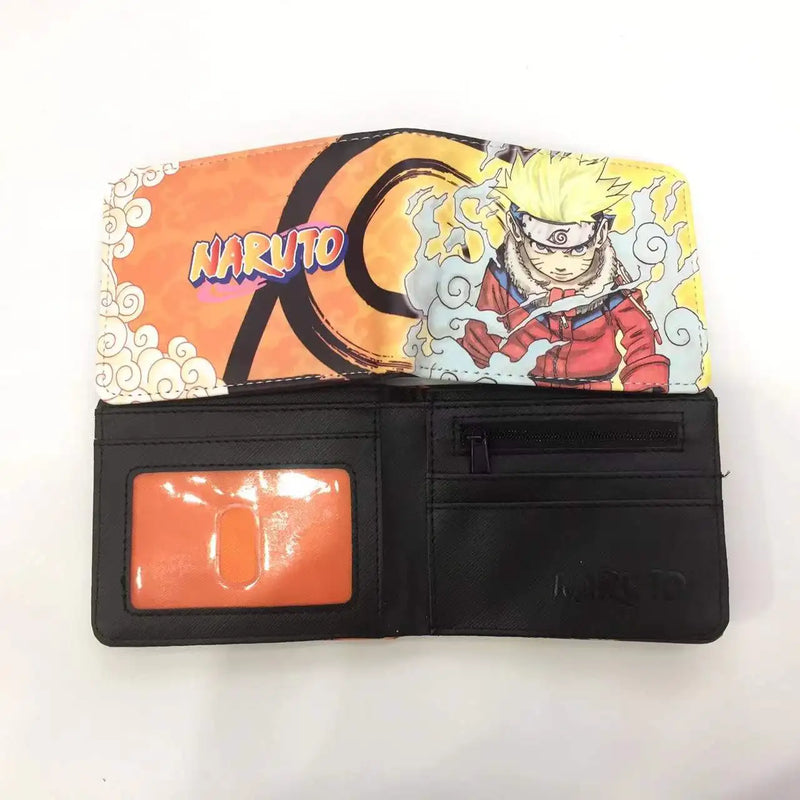 NARUTO Folding Wallet in multiple prints