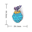 ONE PIECE Devil Fruit Lapel Pins for Backpack Enamel Pin Men Brooches on Clothes Bags Briefcase Badges Accessories