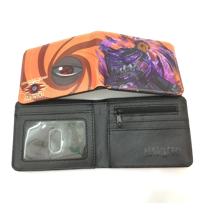 NARUTO Folding Wallet in multiple prints