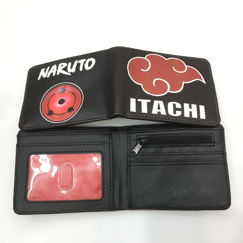 NARUTO Folding Wallet in multiple prints