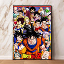 Canvas Wall Art - Dragon Ball Super Characters