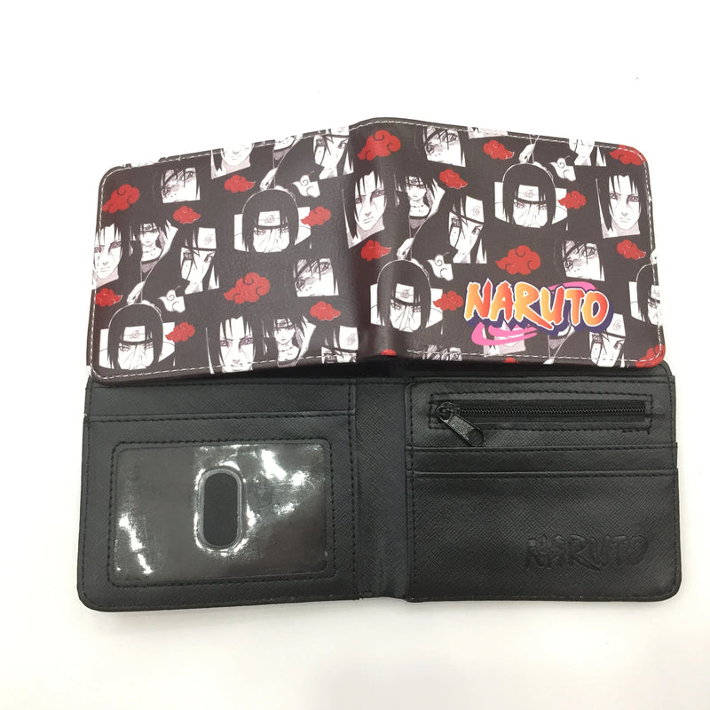 NARUTO Folding Wallet in multiple prints