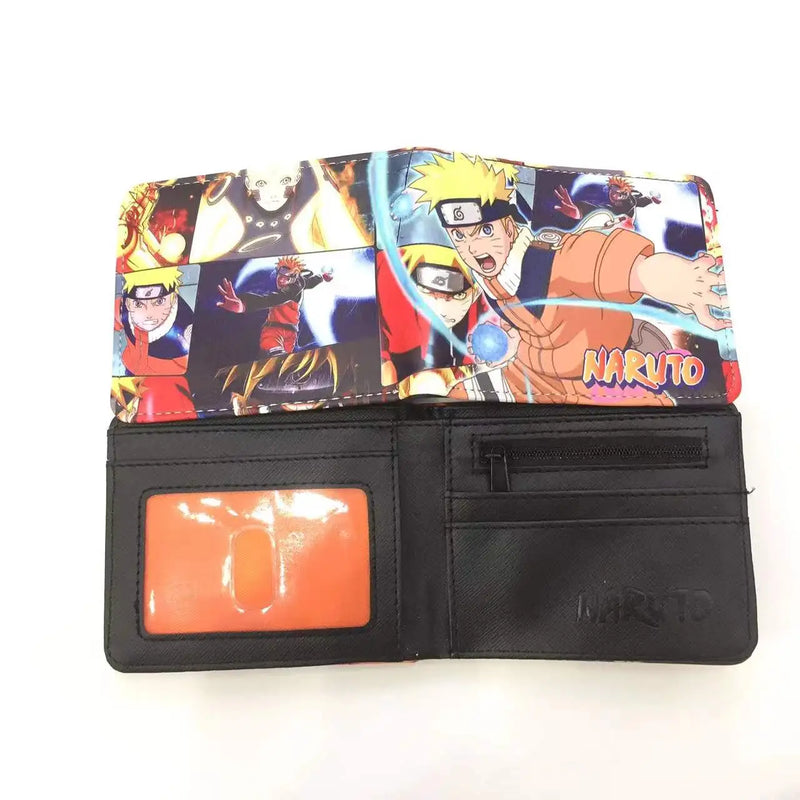 NARUTO Folding Wallet in multiple prints