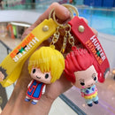 HUNTER X HUNTER Action Figure Keychain - Featuring Killua, GON, Hisoka, Chrollo, Kurapika 7cm