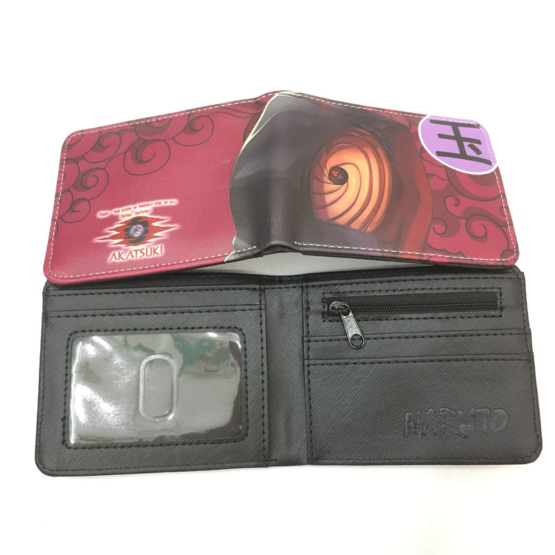 NARUTO Folding Wallet in multiple prints