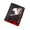 Fairy Tail Men's Folding Wallet Card Holder PU Leather Short Purse