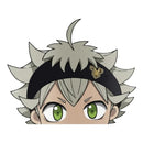 Asta Black Clover 13cm x 9.3cm Vinyl Decal Auto Sticker