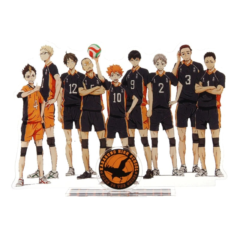Haikyu!! Karasuno Team Black Uniform Acrylic Stand Figure