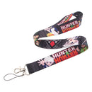 Hunter X Hunter Lanyard Keychain with Charm Strap