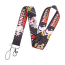Hunter X Hunter Lanyard Keychain with Charm Strap