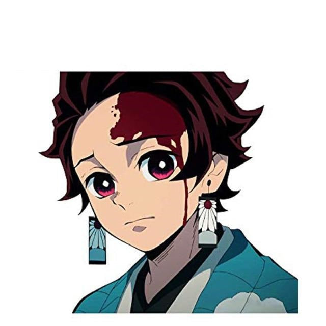 Tanjiro Kamado Demon Slayer 13cm x 8.7cm Vinyl Decal Auto Sticker