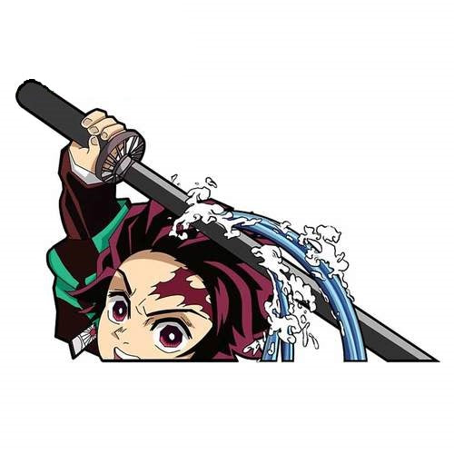 Tanjiro Kamado Demon Slayer 13cm x 8.7cm Vinyl Decal Auto Sticker