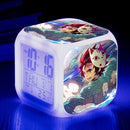 Demon Slayer Digital Alarm Clock with 7 Colors Glowing Led