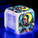 Demon Slayer Digital Alarm Clock with 7 Colors Glowing Led