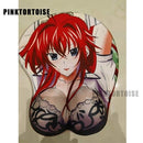 Sexy Anime Girls 3D Mouse Pad with Wrist Rest Soft Silica Assorted Styles