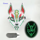 Japanese Fox Mask Neon Led Light